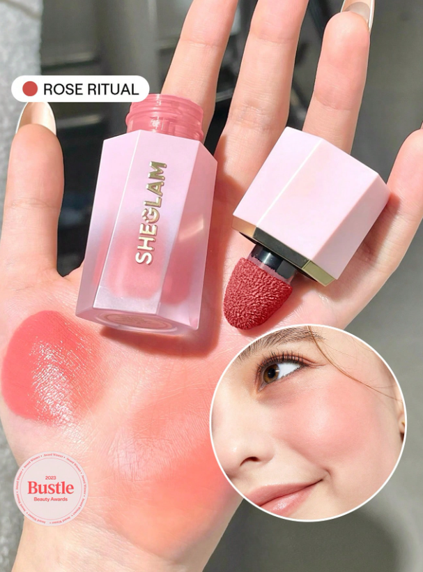 رژگونه مایع مات ش_یگ_لم (اصلی) Liquid Blush