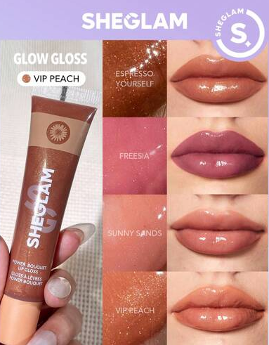 لیپ گلاس شی_گ_لم Power Bouquet Lip Gloss